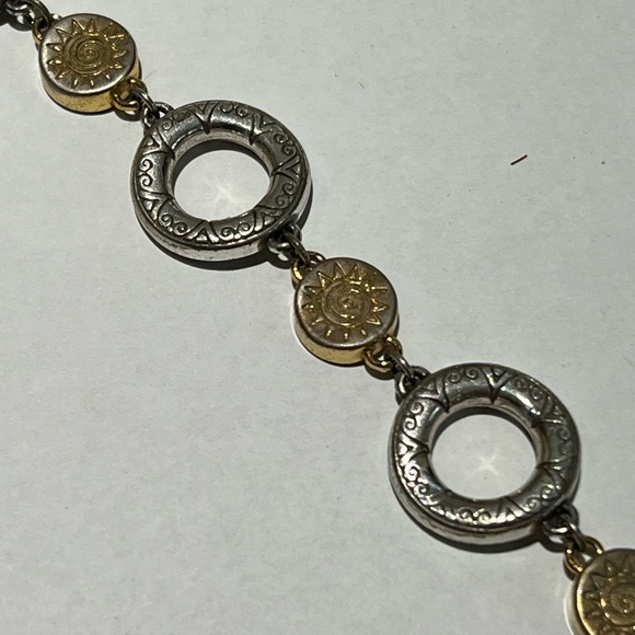 Brighton Link Bracelet with Pave Rhinestones - Picture 6 of 6